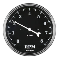 Thumbnail for Auto Meter Gauge Tachometer 5in 8k RPM In-Dash Old Tyme Black