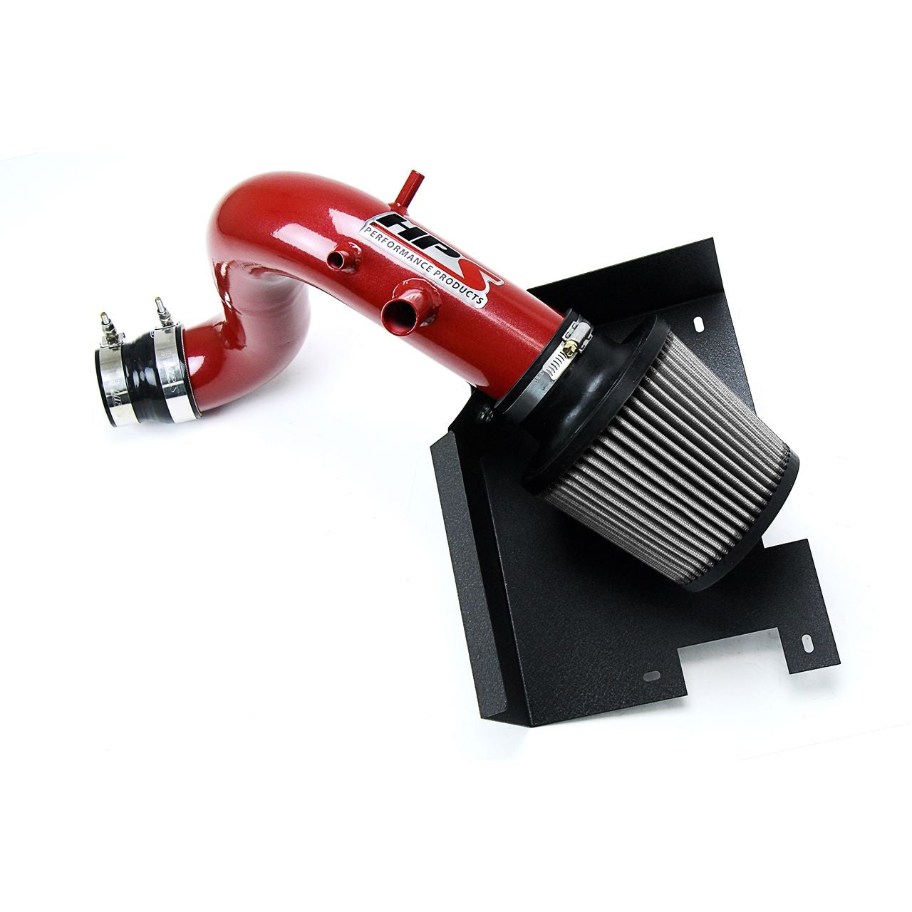 HPS Shortram Air Intake Kit 2011-2014 Hyundai Sonata 2.0L Turbo, Includes Heat Shield, Red