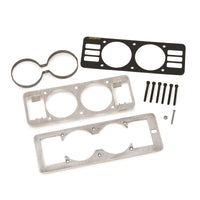 Thumbnail for Autometer 87-93 Ford Mustang Black Dual Gauge Cage w/ Vents