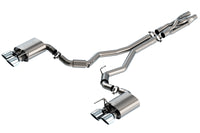 Thumbnail for Borla 2020 Ford GT500 5.2L AT 3in ATAK CatBack Exhaust w/ Chrome Tips