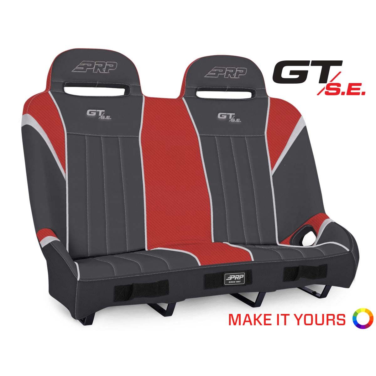 PRP Polaris RZR 800/900 GT/S.E. Rear Suspension Bench Seat