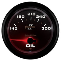 Thumbnail for Autometer Phantom II 2 5/8in 140-300 Degree F Short Sweep Electronic Oil Temperature Gauge