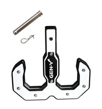 Thumbnail for Gen-Y Hulk 2.0 16K Tow Hook 2in Shank w/GH-099 Pin/GH-011 Clip - Black/White