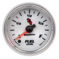 Thumbnail for Autometer C2 52mm Electronic Programmable Empty to Full Fuel Level Gauge