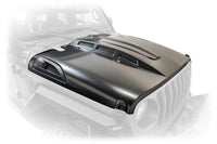 Thumbnail for DV8 Offroad 18+ Jeep JL Heat Dispersion Hood - Primer Black