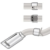 Thumbnail for Banks Power 17+ GM Duramax L5P 2500/3500 Monster Exhaust System - SS Single Exhaust w/ Chrome Tip
