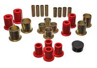Thumbnail for Energy Suspension 91-96 Buick LeSabre / 90-94 Chevy Astro Red Front Lower and Upper Control Arm Bush