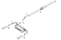 Thumbnail for Borla 12-16 Jeep Wrangler JK 3.6L AT/MT 4Wheel 4dr Truck Single Split Rear Exit Catback Exhaust