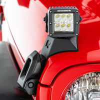 Thumbnail for Go Rhino 18-20 Jeep Wrangler JL/JLU/Gladiator JT Light Mount - 3in Cube