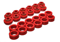 Thumbnail for Energy Suspension Gm Body Mount Set - Red