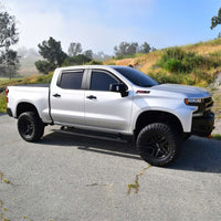 Thumbnail for Westin 19-23 Chev/GMC Silv/Srra 1500 CC (No 19 LTD) / 20-23 2500/3500 Pro-e Running Boards - Tex Blk