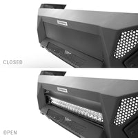 Thumbnail for Go Rhino Power Actuated Hide-away Light Bar Mount Kit Textured Black