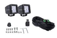 Thumbnail for Hella HVF Cube 4 LED Off Road Kit - 3.1in 12W Spot Beam