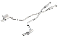 Thumbnail for Borla 2015 Jeep Grand Cherokee SRT8 S-Type Dual Round Rolled Exit Catback Exhaust