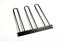 Thumbnail for Lund Universal Cargo Bike Attachment 20x60 Non-Folding Steel Carrier - Black