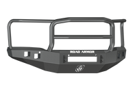 Thumbnail for Road Armor 14-15 GMC 1500 Stealth Front Bumper w/Lonestar Guard - Tex Blk