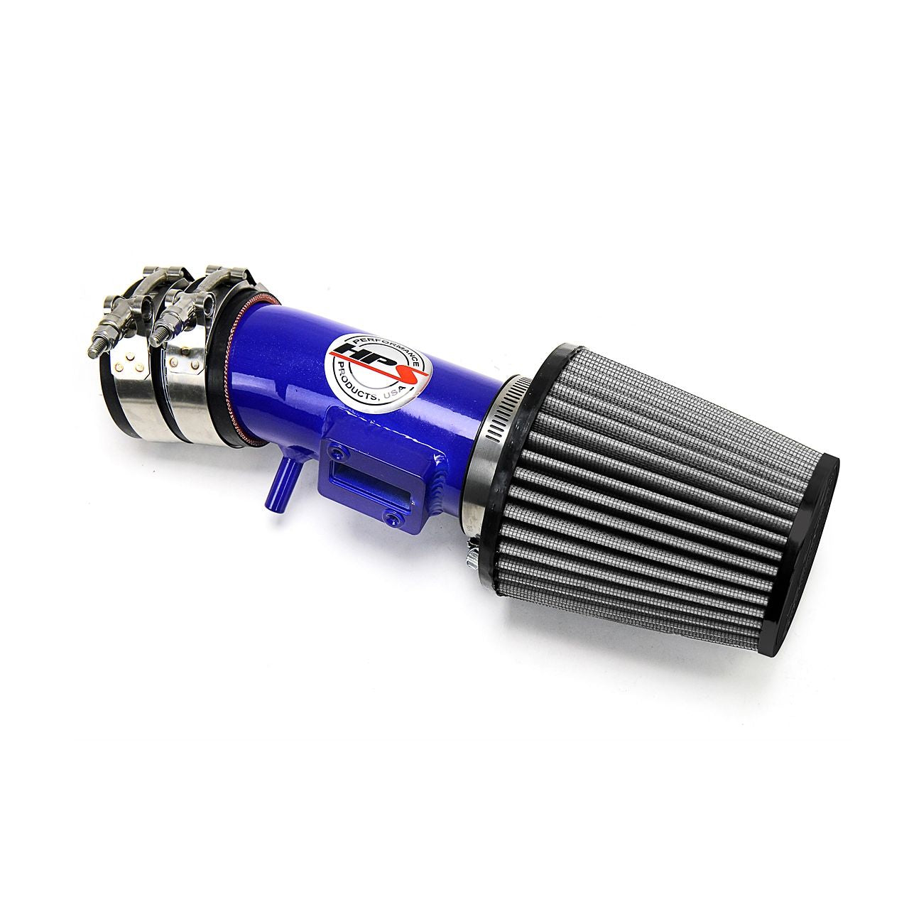 HPS Shortram Air Intake Kit 09-13 Honda Fit 1.5L, Blue