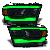 Thumbnail for Oracle 19-21 Dodge RAM 1500 RGB+W Headlight DRL Kit - Reflector LED Headlights - SEE WARRANTY