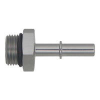 Thumbnail for DeatschWerks 8AN ORB Male to 5/16in Male EFI Quick Connect Adapter - Anodized DW Titanium
