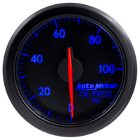 Thumbnail for Autometer Airdrive 2-1/6in Oil Pressure Gauge 0-100 PSI - Black