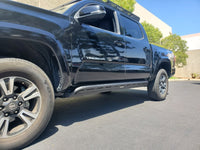 Thumbnail for Go Rhino 18-23 Toyota Tacoma 4Door Frame Mount Sliders - Textured Black