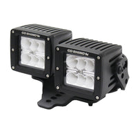 Thumbnail for Go Rhino 18-20 Jeep Wrangler JL/JLU/Gladiator JT Light Mount - Two 3in Cubes