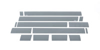 Thumbnail for Putco 07-13 Chevy Silv Crew Cab 6.5ft Standard Box - 6in Wide - 14pcs Black Platinum Rocker Panels