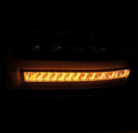 Thumbnail for AlphaRex 19-20 Ram 1500HD NOVA LED Proj Headlights Plank Style Gloss Blk w/Activ Lght/Seq Signal/DRL