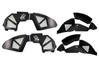 Thumbnail for Fishbone Offroad 2018+ Jeep Wrangler JL Front/Rear Set of 4 Aluminum - Blk Powdercoat Inner Fenders