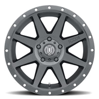 Thumbnail for ICON Rebound 20x9 5x150 16mm Offset 5.625in BS Satin Black Wheel