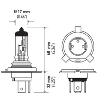 Thumbnail for Hella Optilux 12V 60/55W H4/9003 P43t Extreme White XB Bulb (Pair)