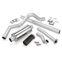 Thumbnail for Banks Power 94-97 Ford 7.3L ECSB Monster Exhaust System - SS Single Exhaust w/ Black Tip
