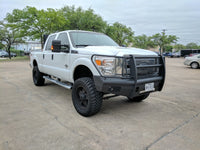 Thumbnail for Road Armor 11-16 Ford F-250 Vaquero Front Bumper Full Guard - Tex Blk