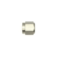 Thumbnail for DeatschWerks 6AN Female Flare Cap - Anodized Matte Black