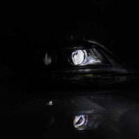 Thumbnail for AlphaRex 11-21 Toyota Sienna LUXX LED Proj Headlights Plank Style Black w/Seq Signal/DRL