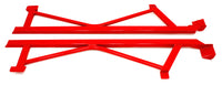 Thumbnail for BMR 05-14 S197 Mustang Weld-On Boxed Subframe Connectors - Red