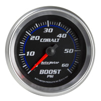 Thumbnail for Autometer Cobalt 2-5/8in Mechanical Boost Gauge 60 PSI