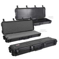 Thumbnail for Go Rhino XVenture Gear Hard Case - Long 44in. / Lockable / IP67 / Automatic Air Valve - Tex. Black