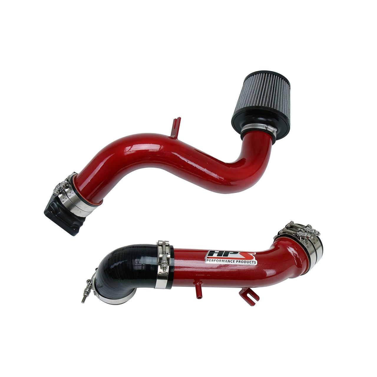 HPS Red Cold Air Intake (Converts to Shortram) for 01-03 Chrysler Sebring LXi 3.0L V6