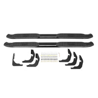 Thumbnail for Westin 2007-2018 Toyota Tundra Double Cab PRO TRAXX 4 Oval Nerf Step Bars - Black