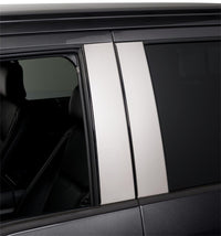 Thumbnail for Putco 17-20 Ford SuperDuty - Crew Cab / SuperCab - w/o Keypad Stainless Steel Pillar Posts Classic