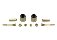 Thumbnail for Whiteline Plus 04/91-05/01 BMW 3 Series Rear Lower/Upper Outer Control Arm Bushing Kit (Camber Adj)