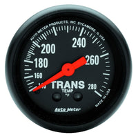 Thumbnail for Autometer Z Series 52mm 140-280 Degrees F Mechanical Transimission Temperature Gauge