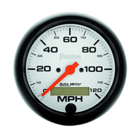 Thumbnail for Autometer Phantom 3-3/8in 120MPH Speedometer Electric Program w/ LCD Odometer