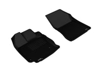 Thumbnail for 3D MAXpider 2013-2015 Toyota Venza Kagu 1st Row Floormat - Black