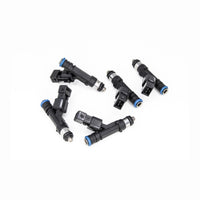 Thumbnail for DeatschWerks 92-08 Volv L5 Turbo White Block 900cc Injectors - Set of 5
