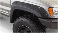 Thumbnail for Bushwacker 99-04 Jeep Grand Cherokee Cutout Style Flares 2pc - Black