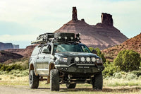 Thumbnail for Road Armor 07-13 Toyota Tundra Stealth Front Winch Bumper w/Pre-Runner Guard - Tex Blk