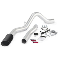 Thumbnail for Banks Power 11-14 Chev 6.6L LML ECLB/CCSB/CCLB Monster Exhaust Sys - SS Single Exhaust w/ Black Tip