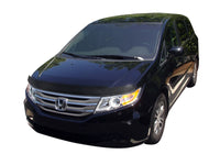 Thumbnail for AVS 11-13 Honda Odyssey High Profile Bugflector II Hood Shield - Smoke
